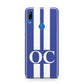 Blue Personalised Initials Huawei P Smart Z