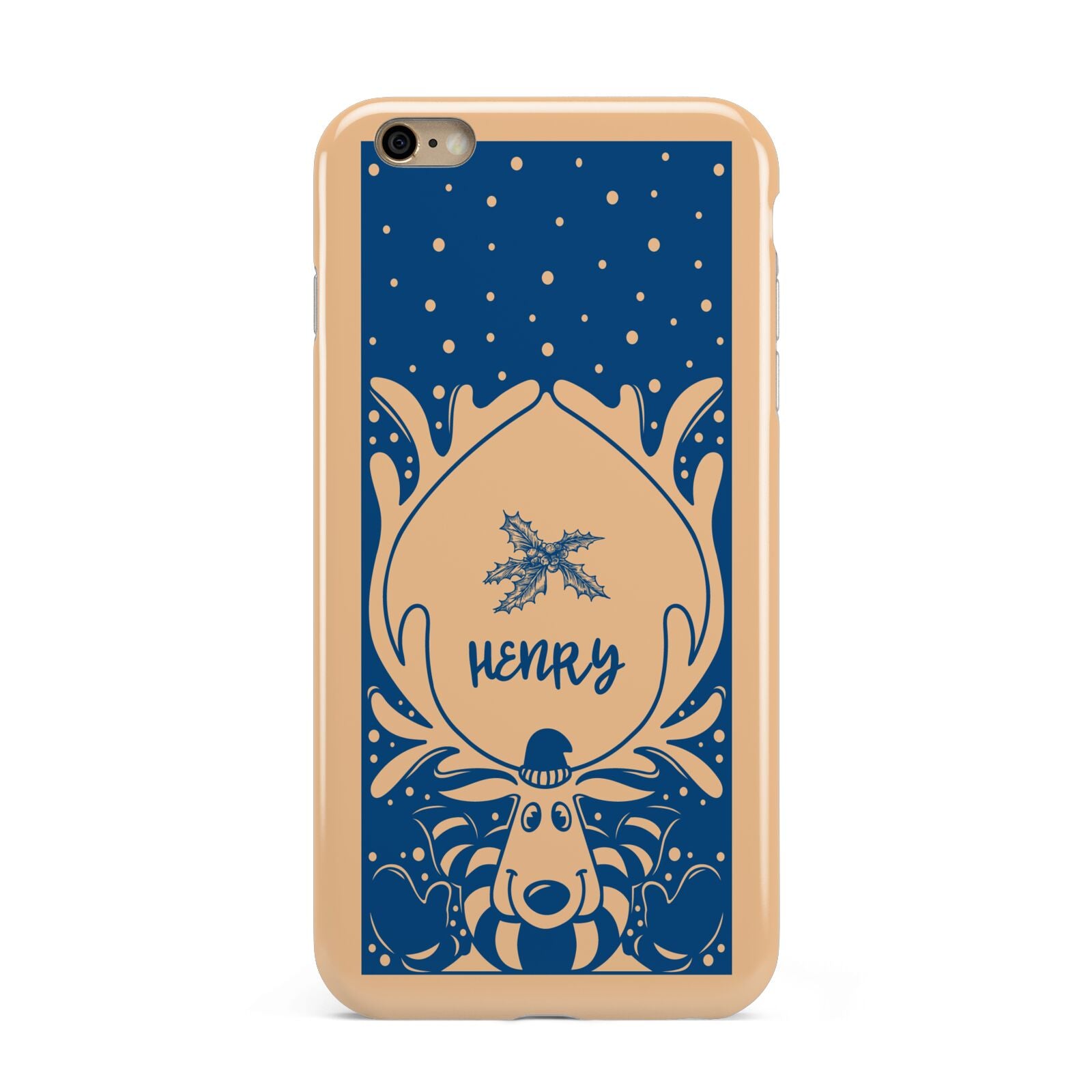 Blue Reindeer Personalised Apple iPhone 6 Plus 3D Tough Case