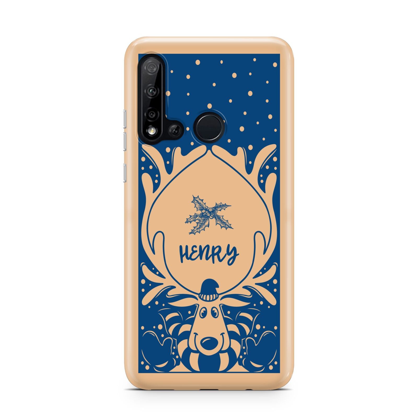 Blue Reindeer Personalised Huawei P20 Lite 5G Phone Case