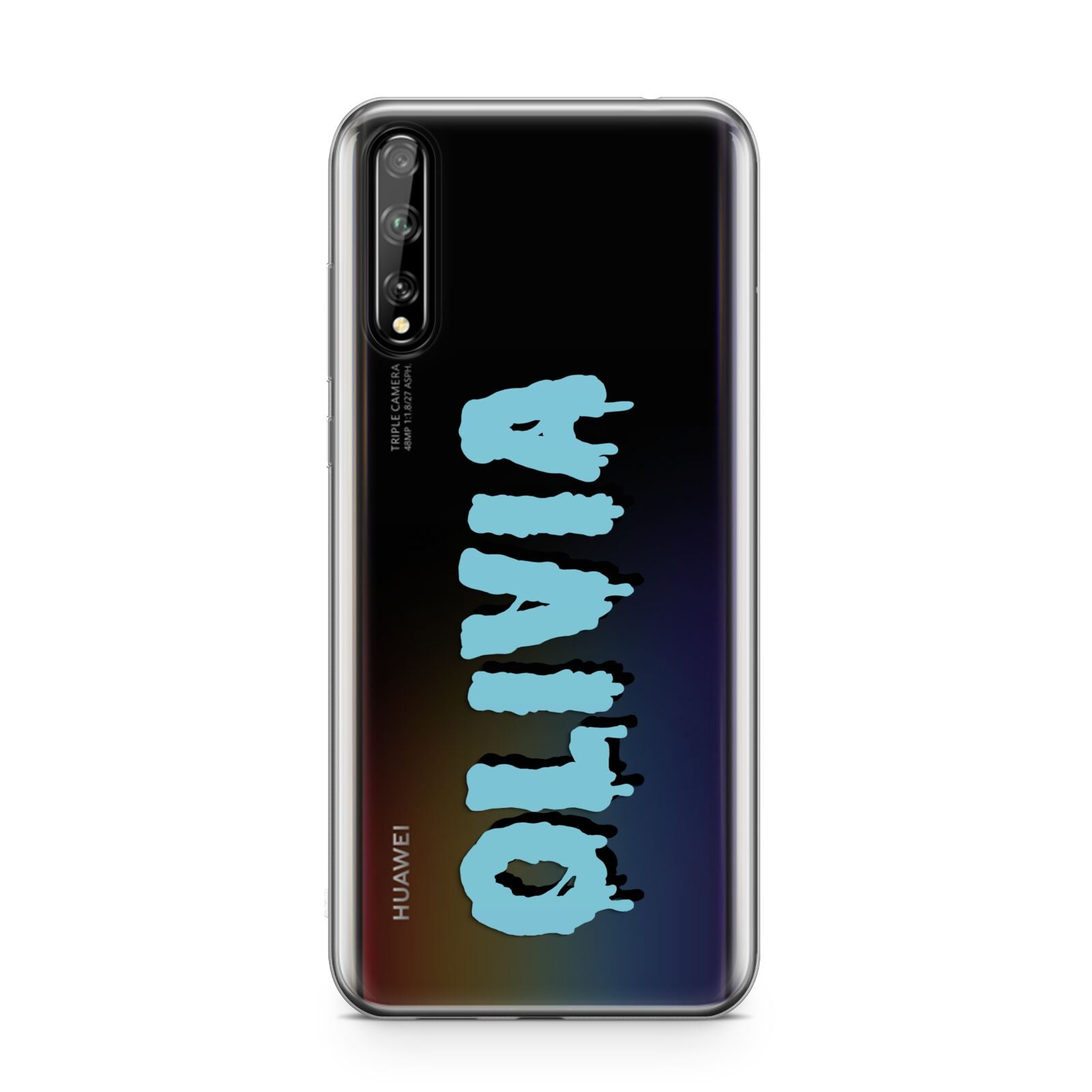 Blue Slime Text Huawei Enjoy 10s Phone Case