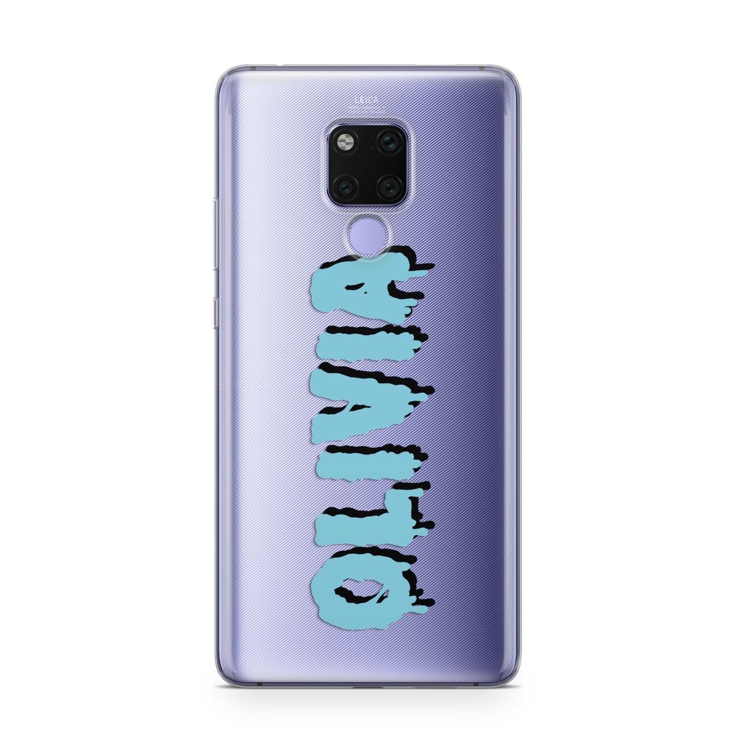 Blue Slime Text Huawei Mate 20X Phone Case