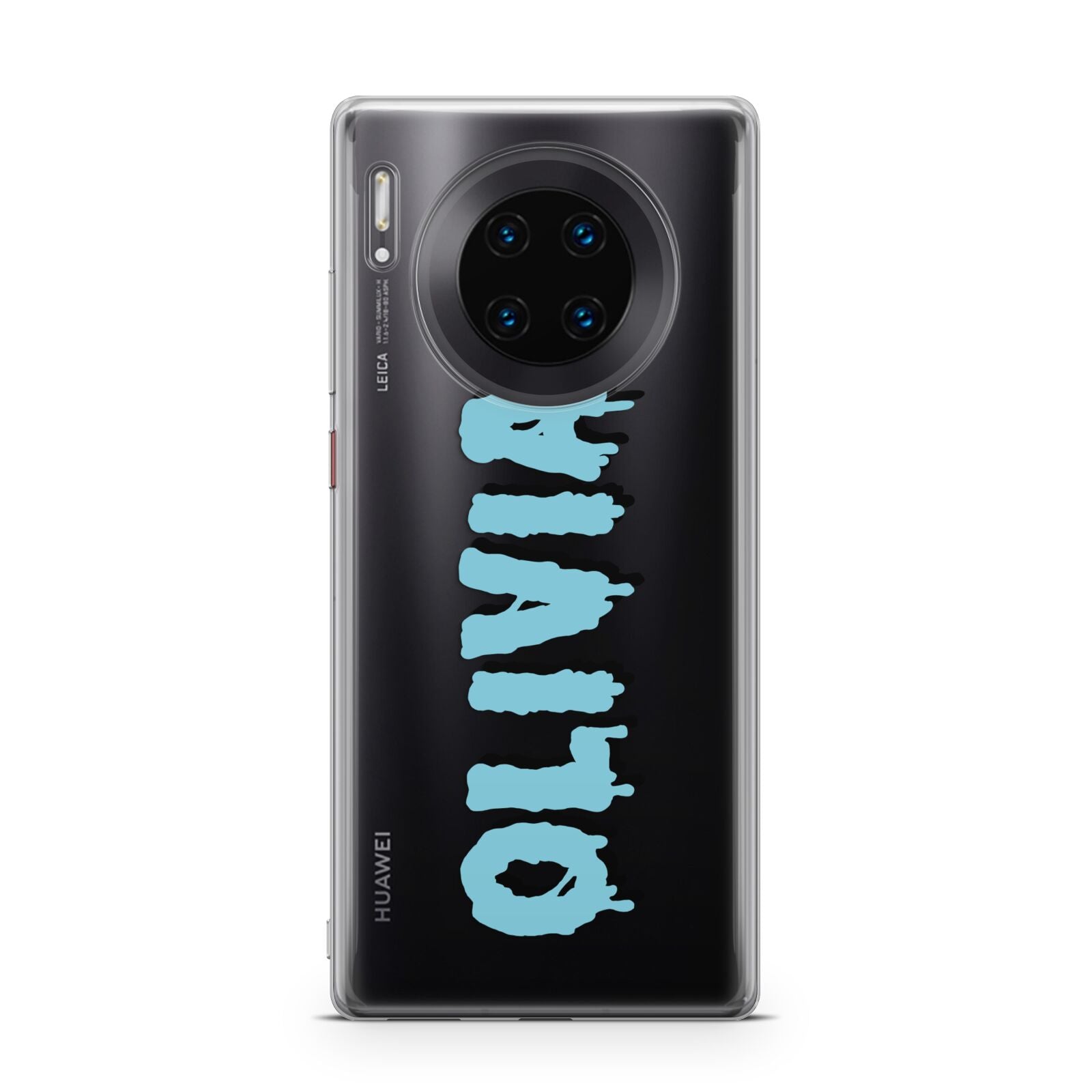 Blue Slime Text Huawei Mate 30 Pro Phone Case