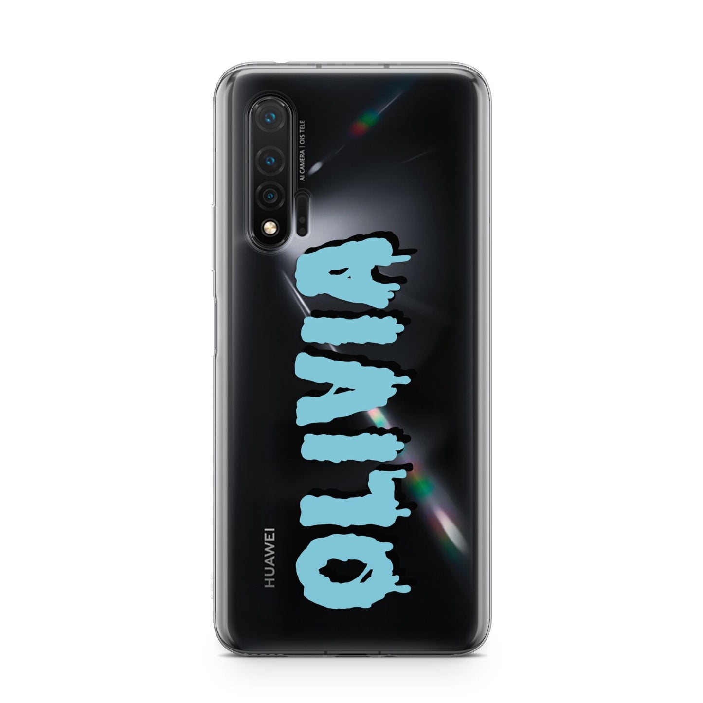 Blue Slime Text Huawei Nova 6 Phone Case