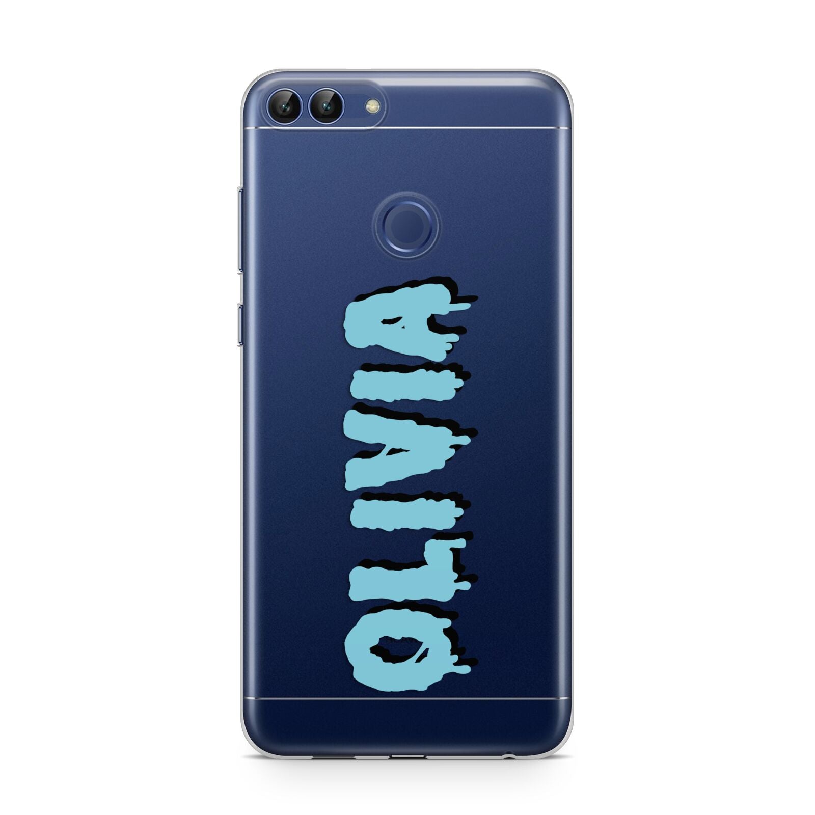 Blue Slime Text Huawei P Smart Case