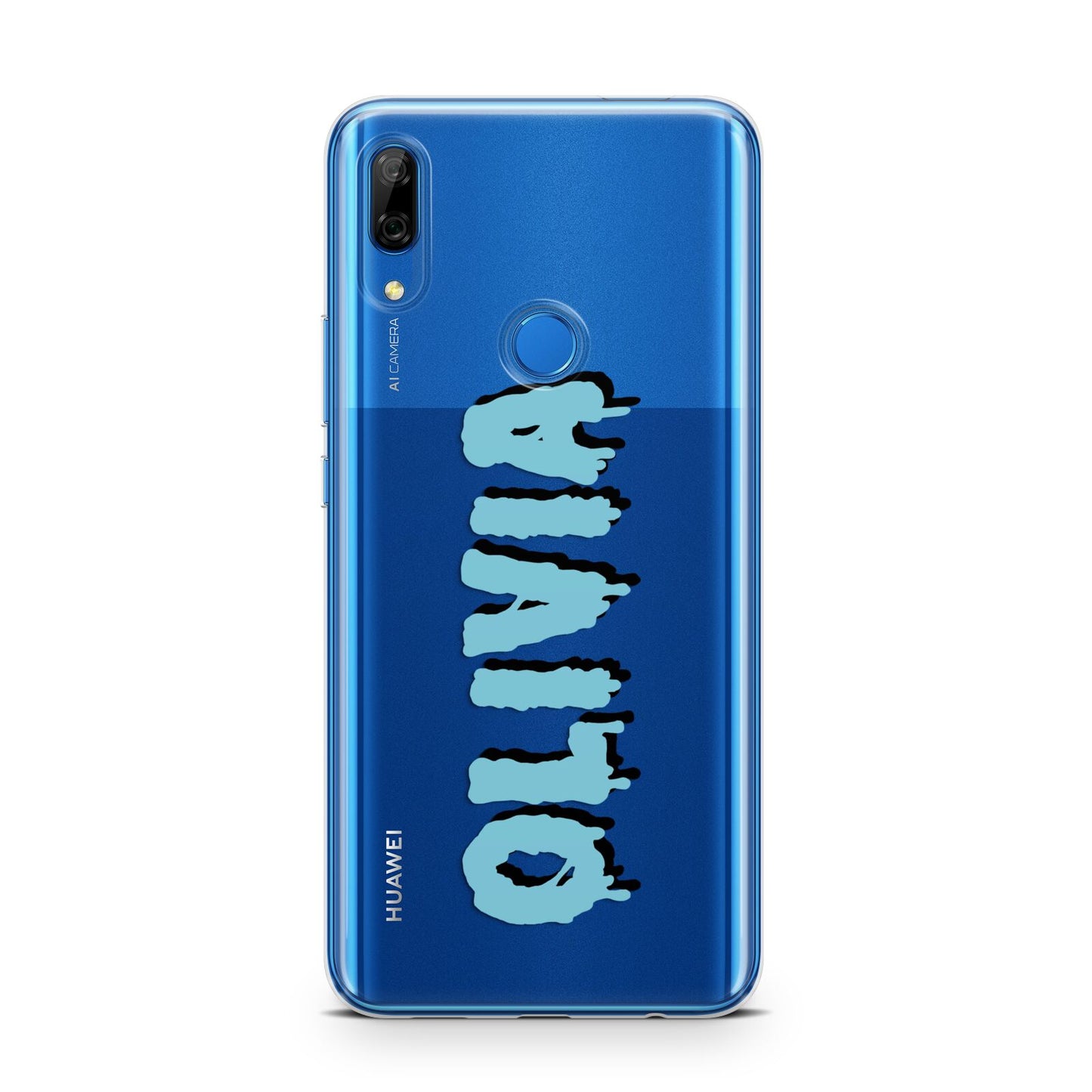 Blue Slime Text Huawei P Smart Z