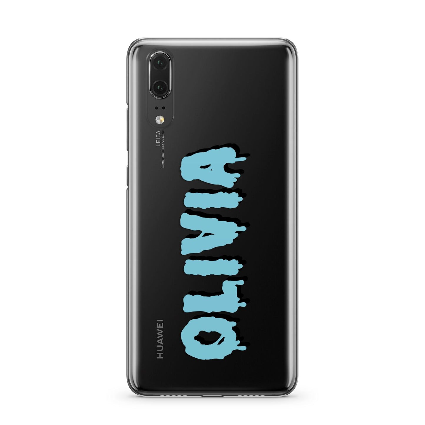 Blue Slime Text Huawei P20 Phone Case