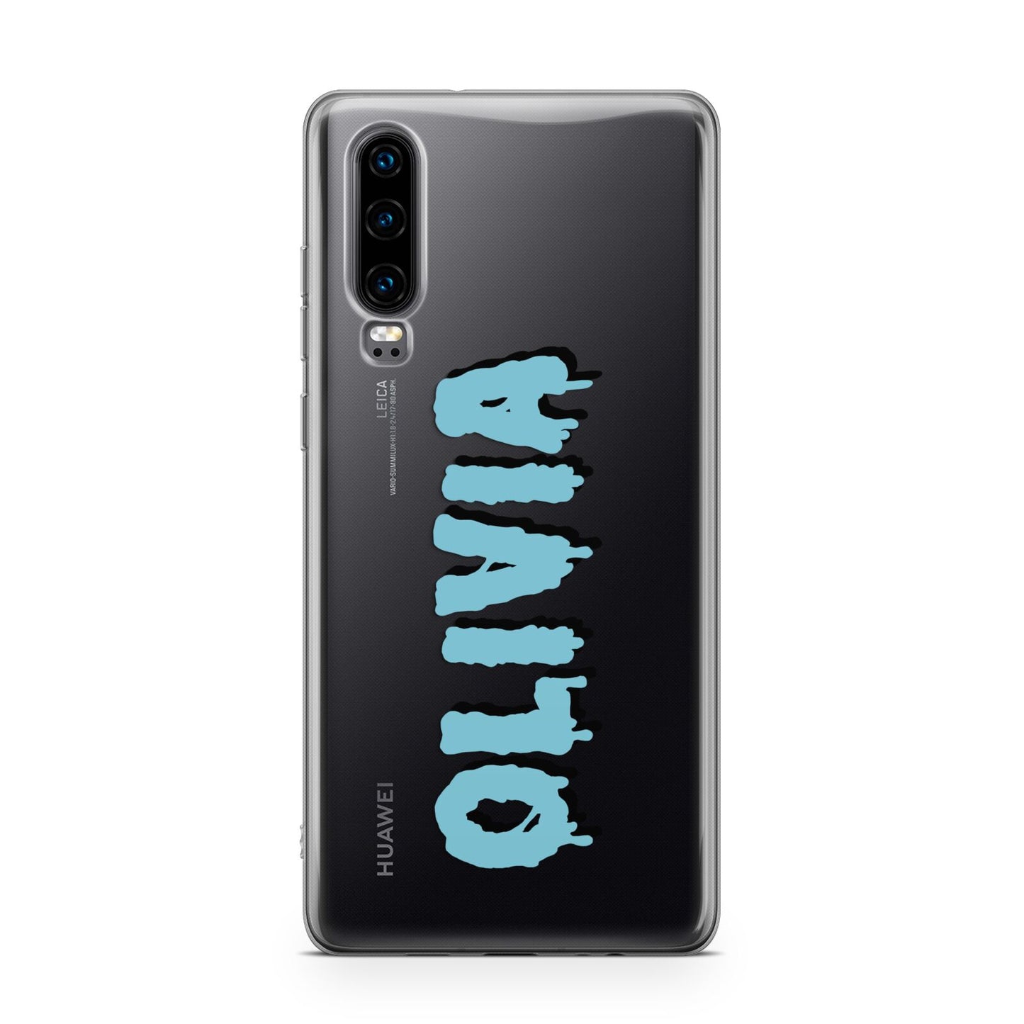 Blue Slime Text Huawei P30 Phone Case