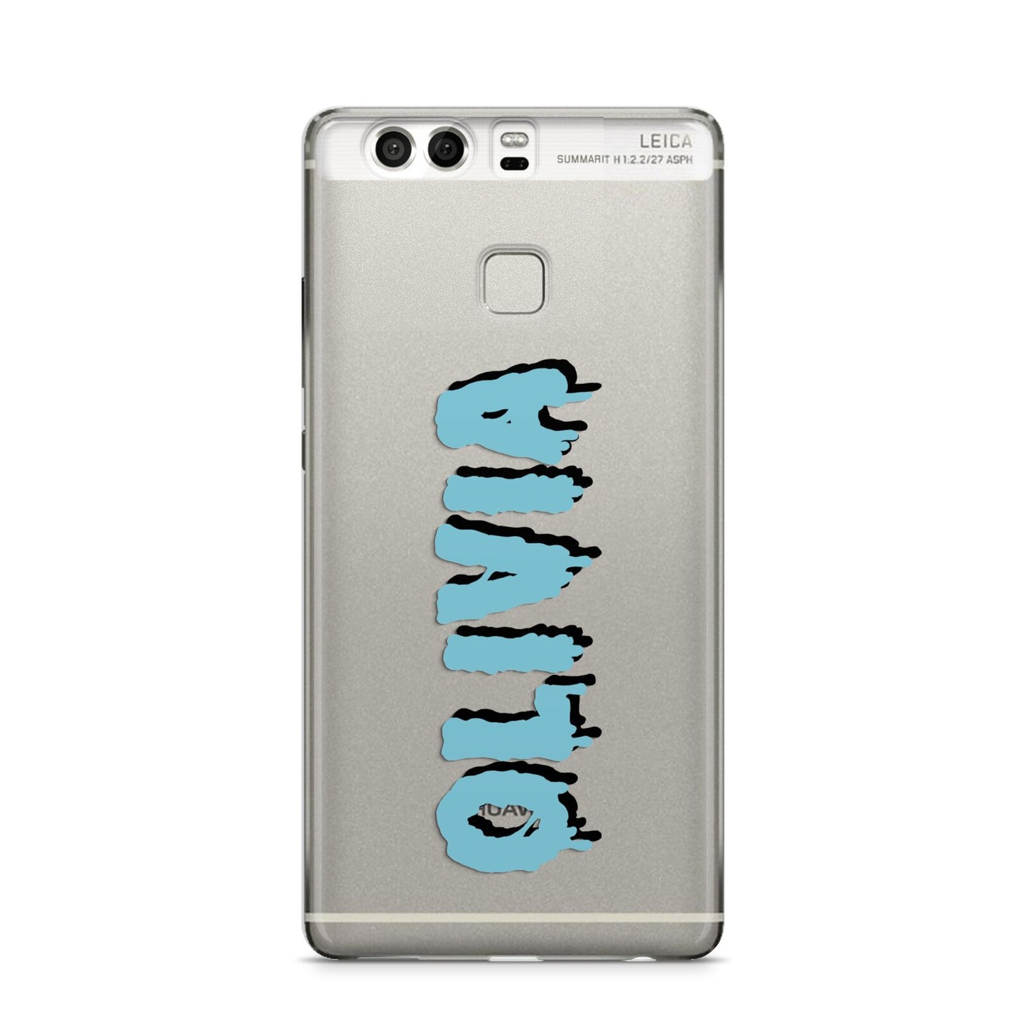 Blue Slime Text Huawei P9 Case