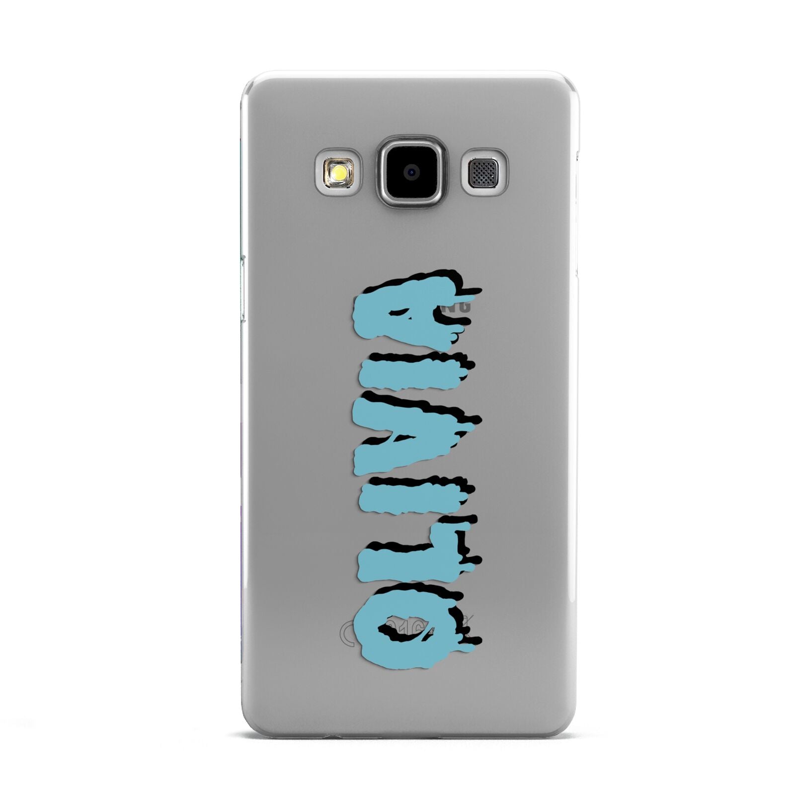 Blue Slime Text Samsung Galaxy A5 Case