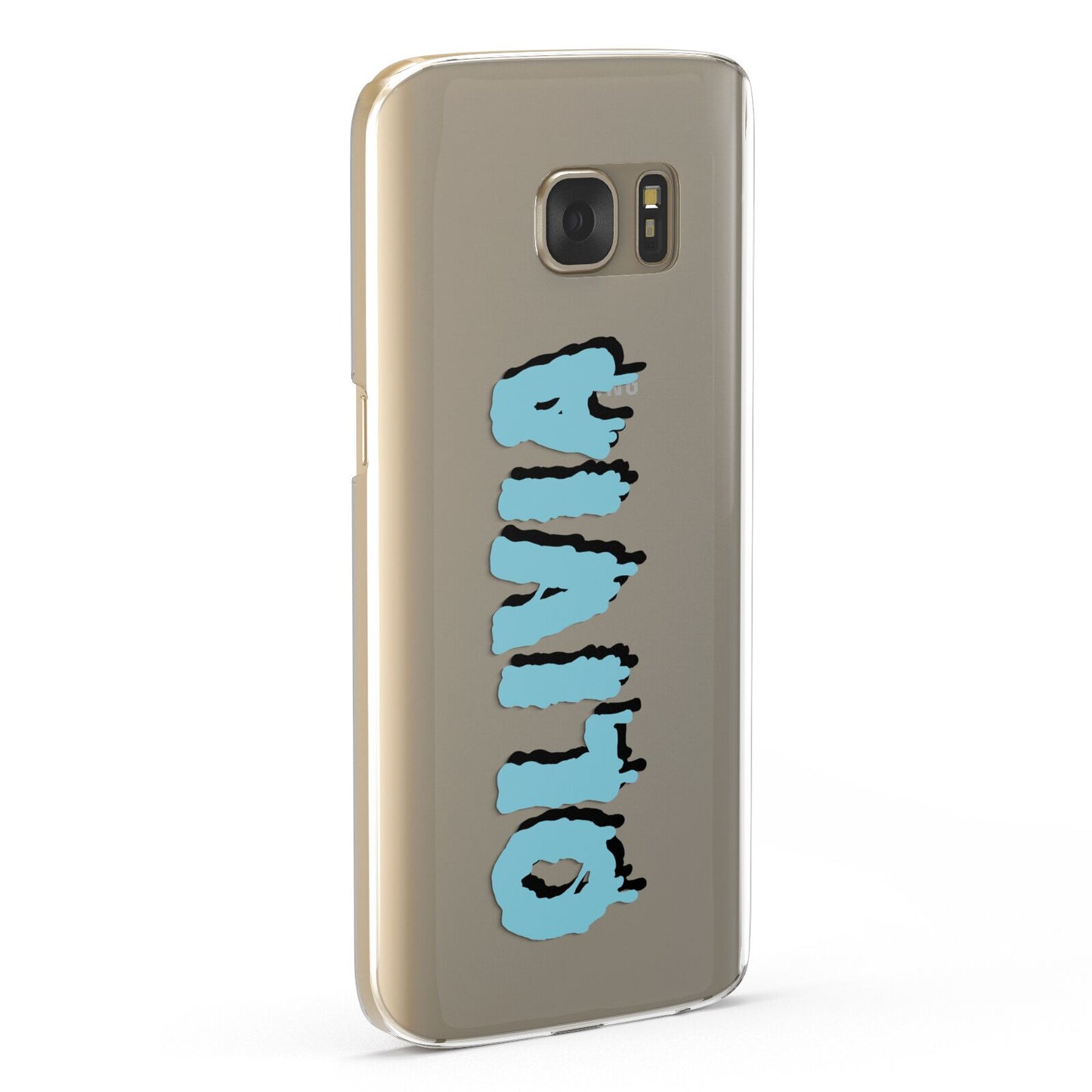 Blue Slime Text Samsung Galaxy Case Fourty Five Degrees