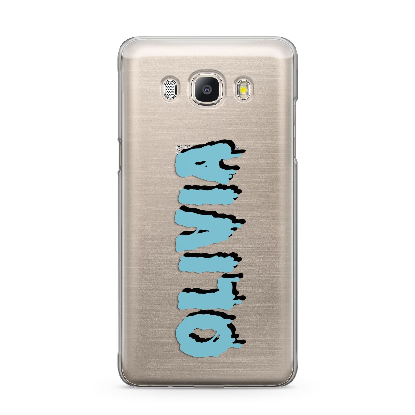 Blue Slime Text Samsung Galaxy J5 2016 Case