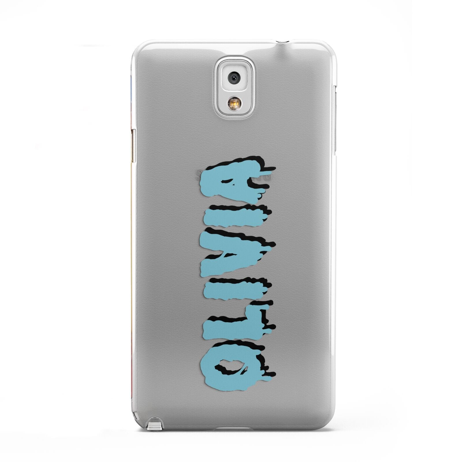 Blue Slime Text Samsung Galaxy Note 3 Case