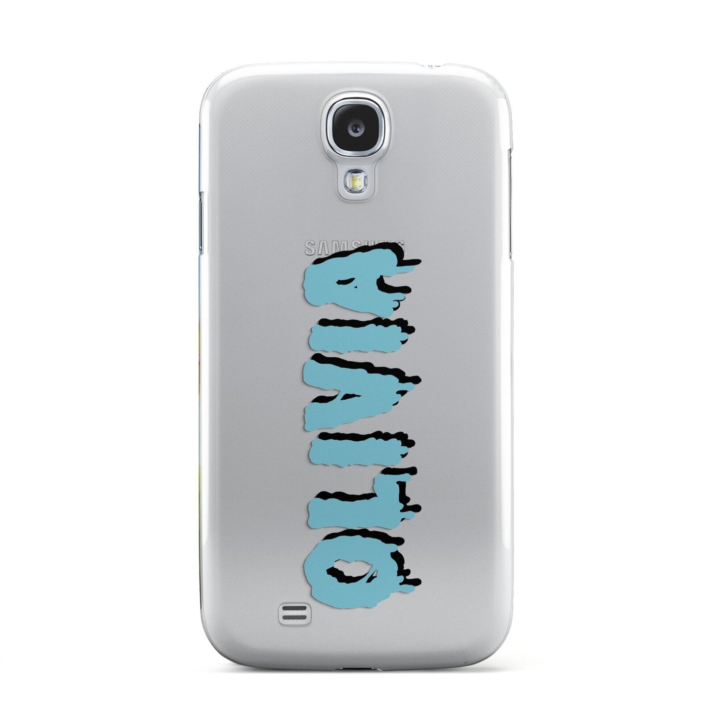 Blue Slime Text Samsung Galaxy S4 Case