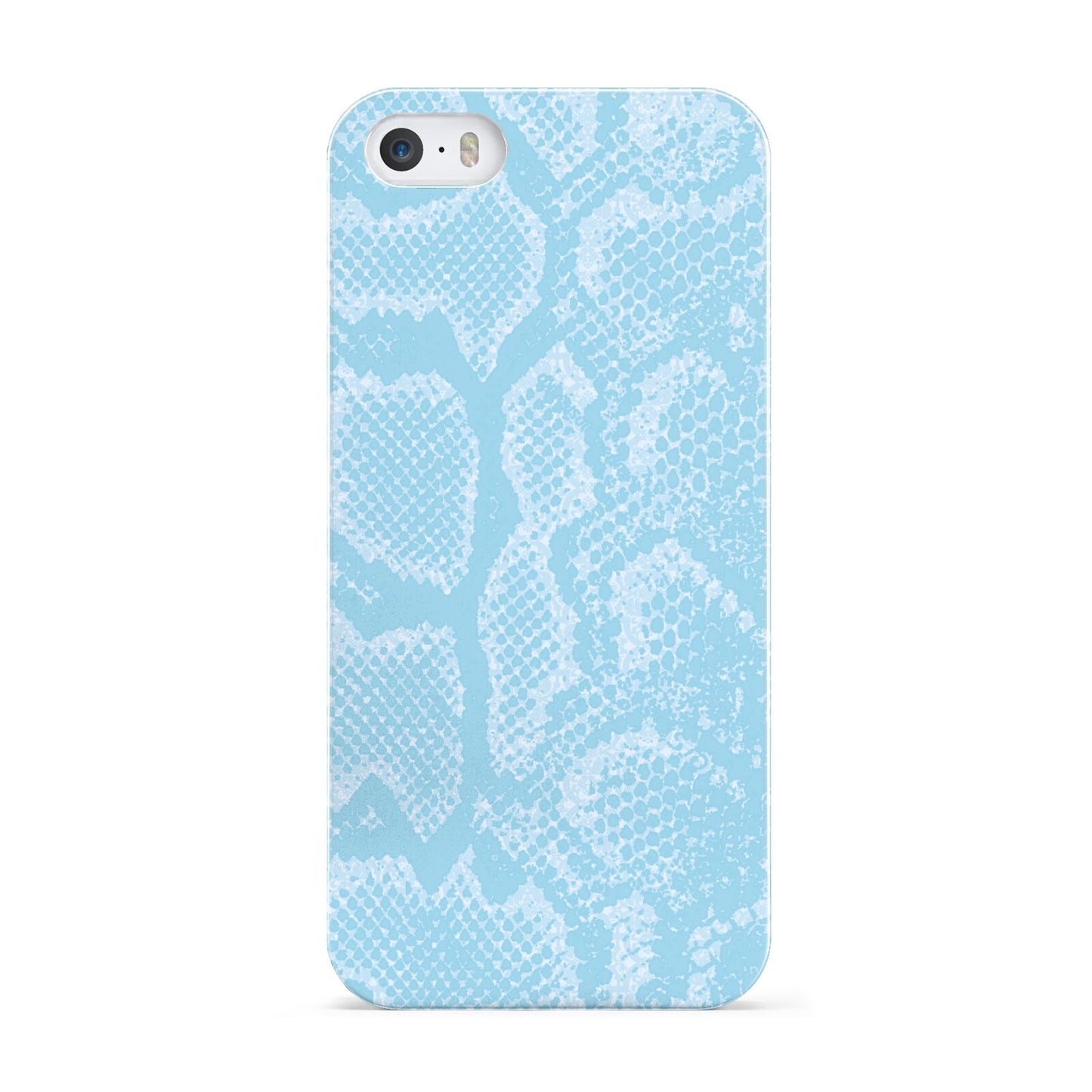 Blue Snakeskin Apple iPhone 5 Case