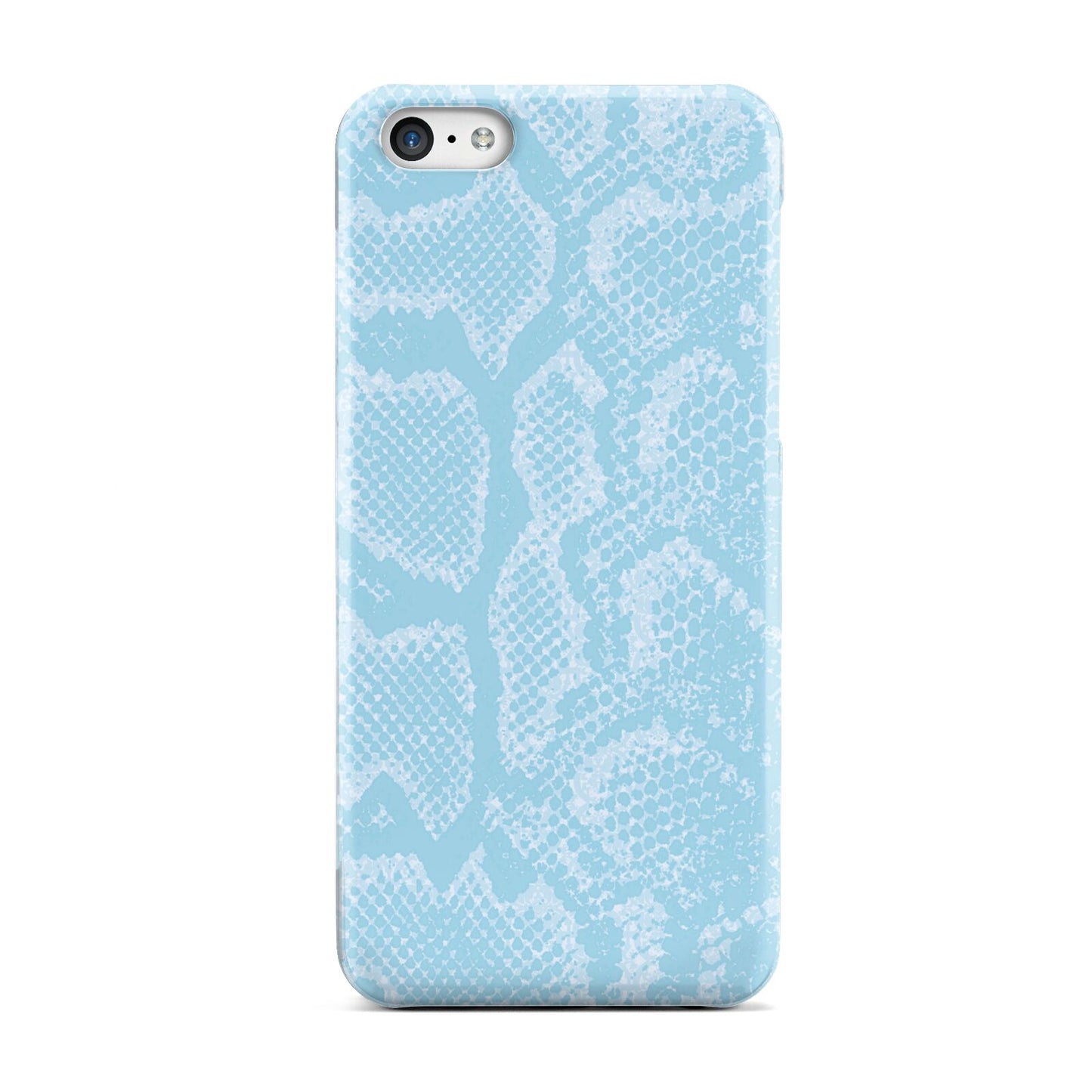 Blue Snakeskin Apple iPhone 5c Case