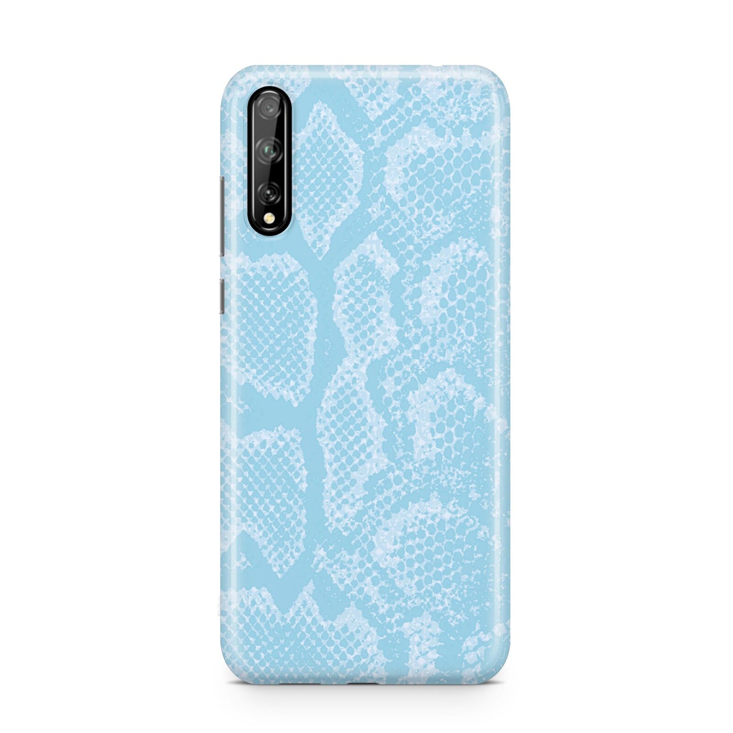 Blue Snakeskin Huawei Enjoy 10s Phone Case