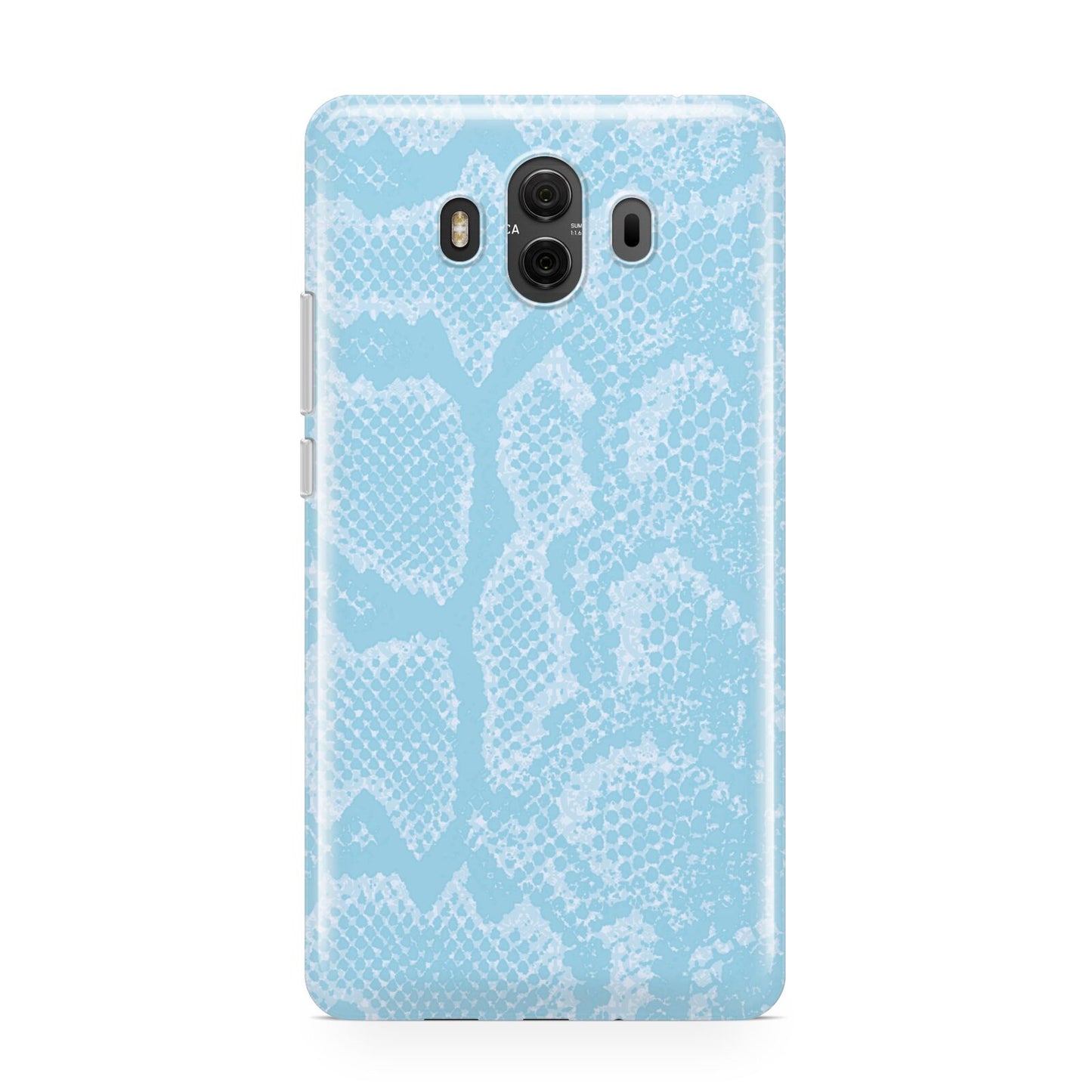 Blue Snakeskin Huawei Mate 10 Protective Phone Case