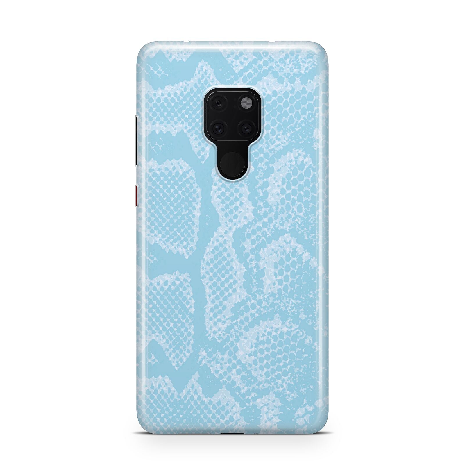 Blue Snakeskin Huawei Mate 20 Phone Case