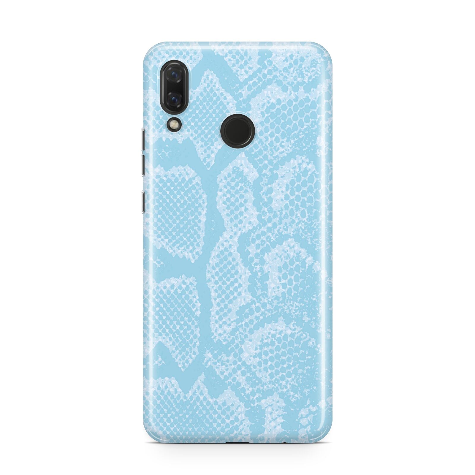 Blue Snakeskin Huawei Nova 3 Phone Case