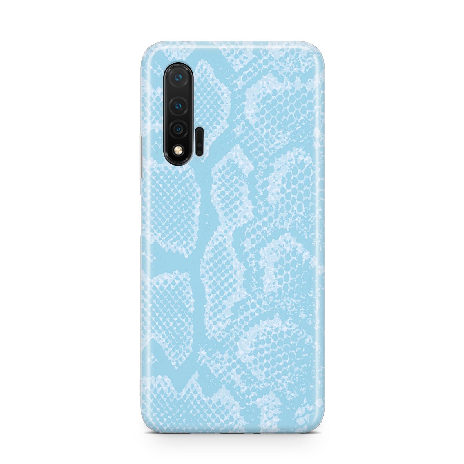 Blue Snakeskin Huawei Nova 6 Phone Case