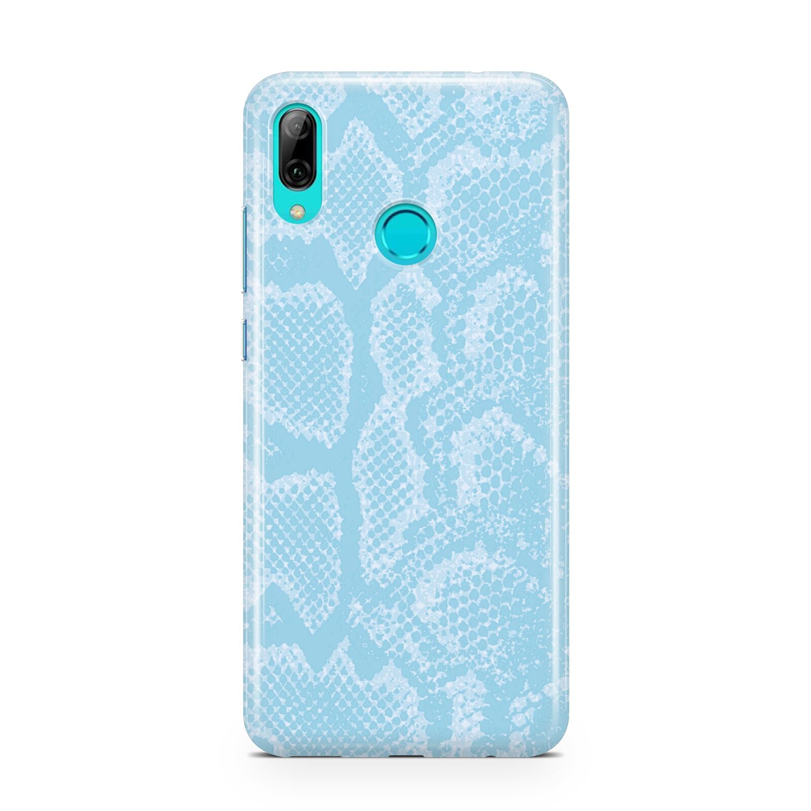 Blue Snakeskin Huawei P Smart 2019 Case