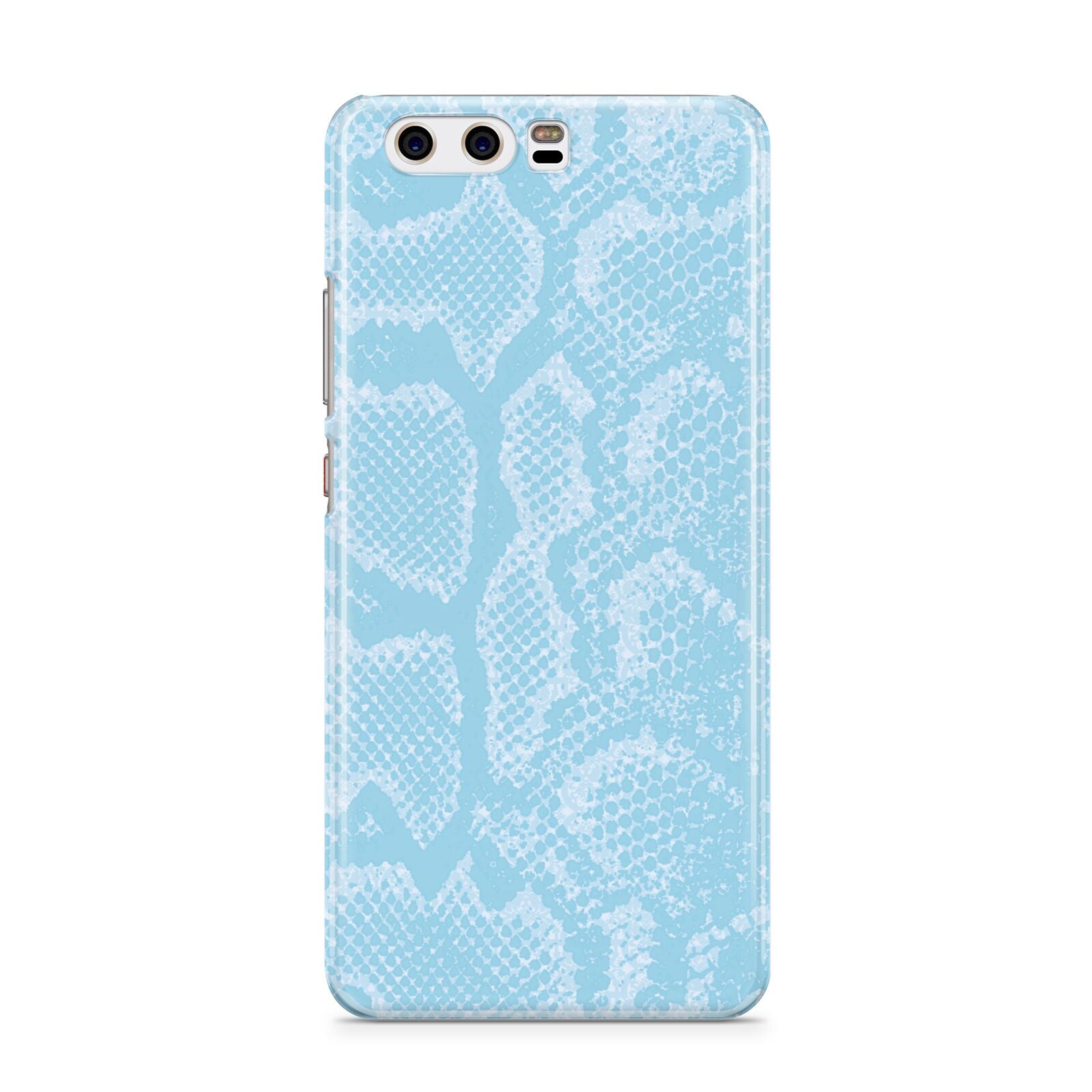 Blue Snakeskin Huawei P10 Phone Case