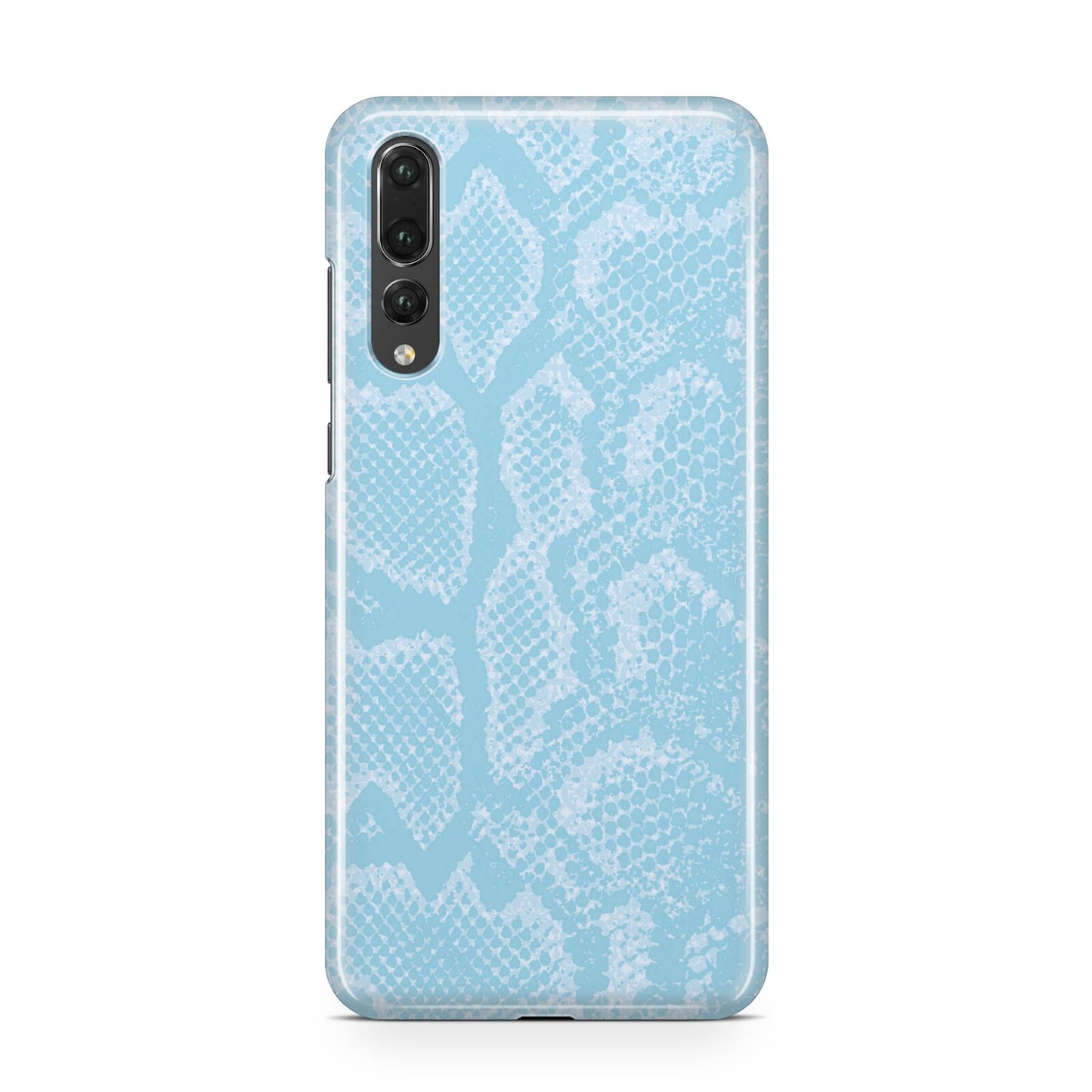 Blue Snakeskin Huawei P20 Pro Phone Case