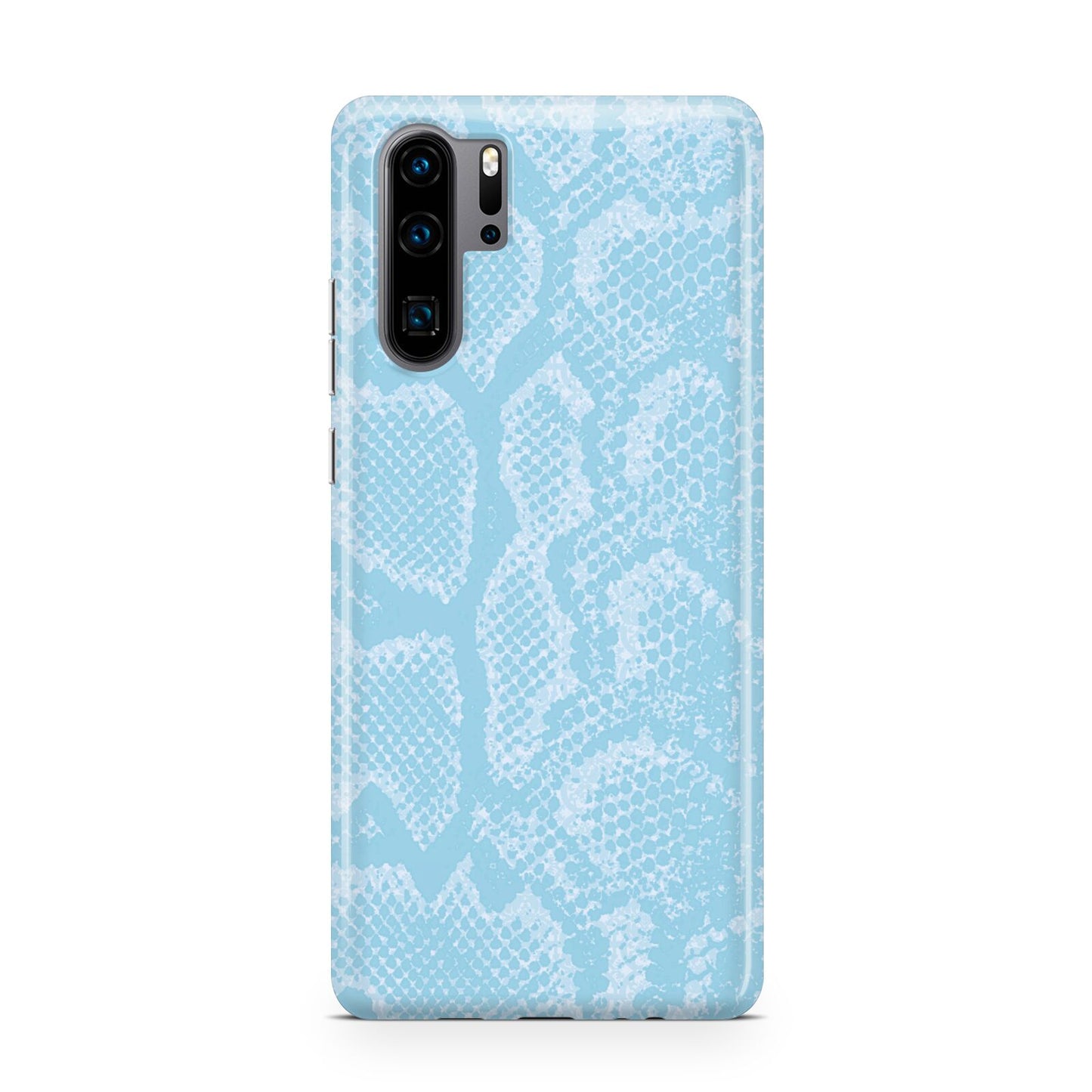 Blue Snakeskin Huawei P30 Pro Phone Case