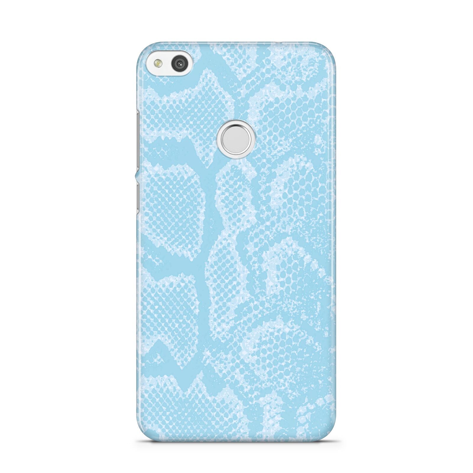 Blue Snakeskin Huawei P8 Lite Case