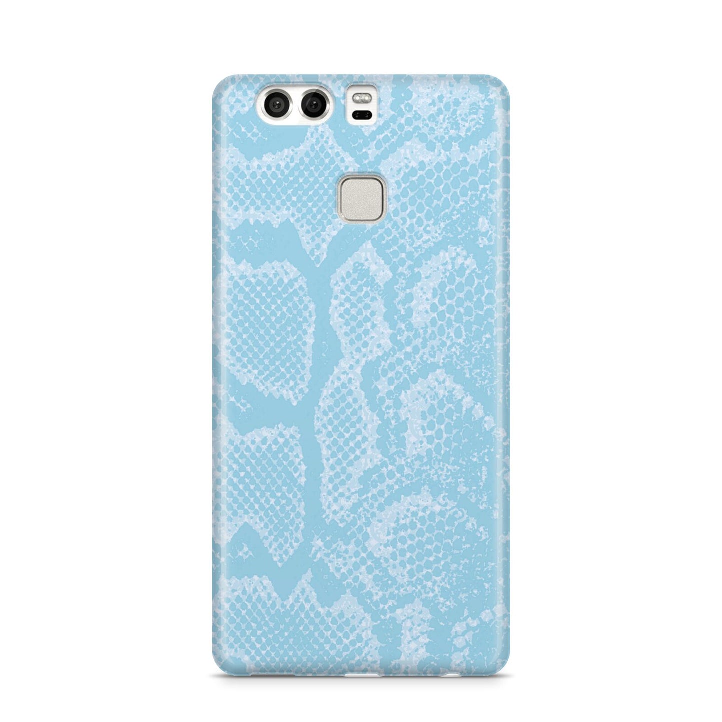 Blue Snakeskin Huawei P9 Case