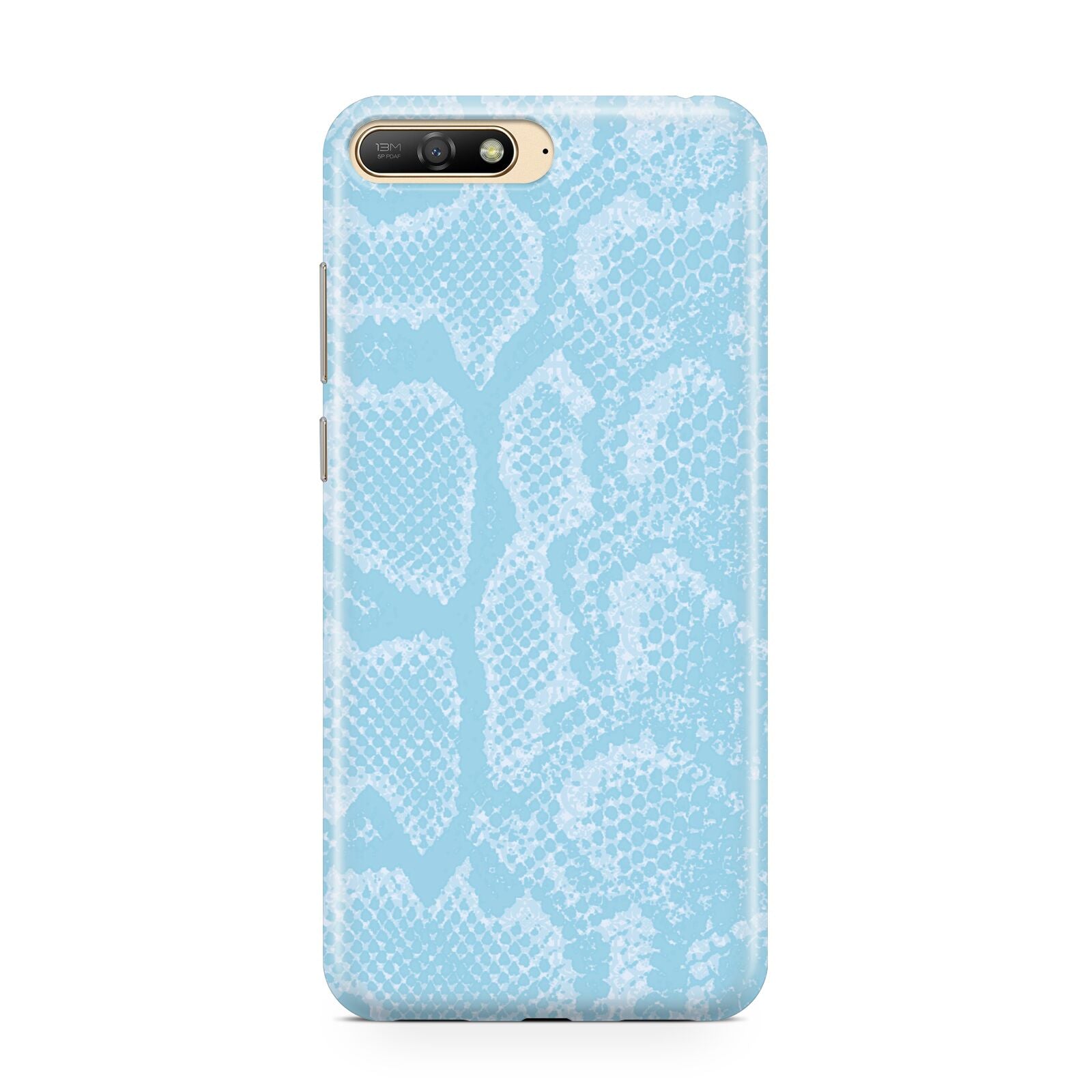 Blue Snakeskin Huawei Y6 2018