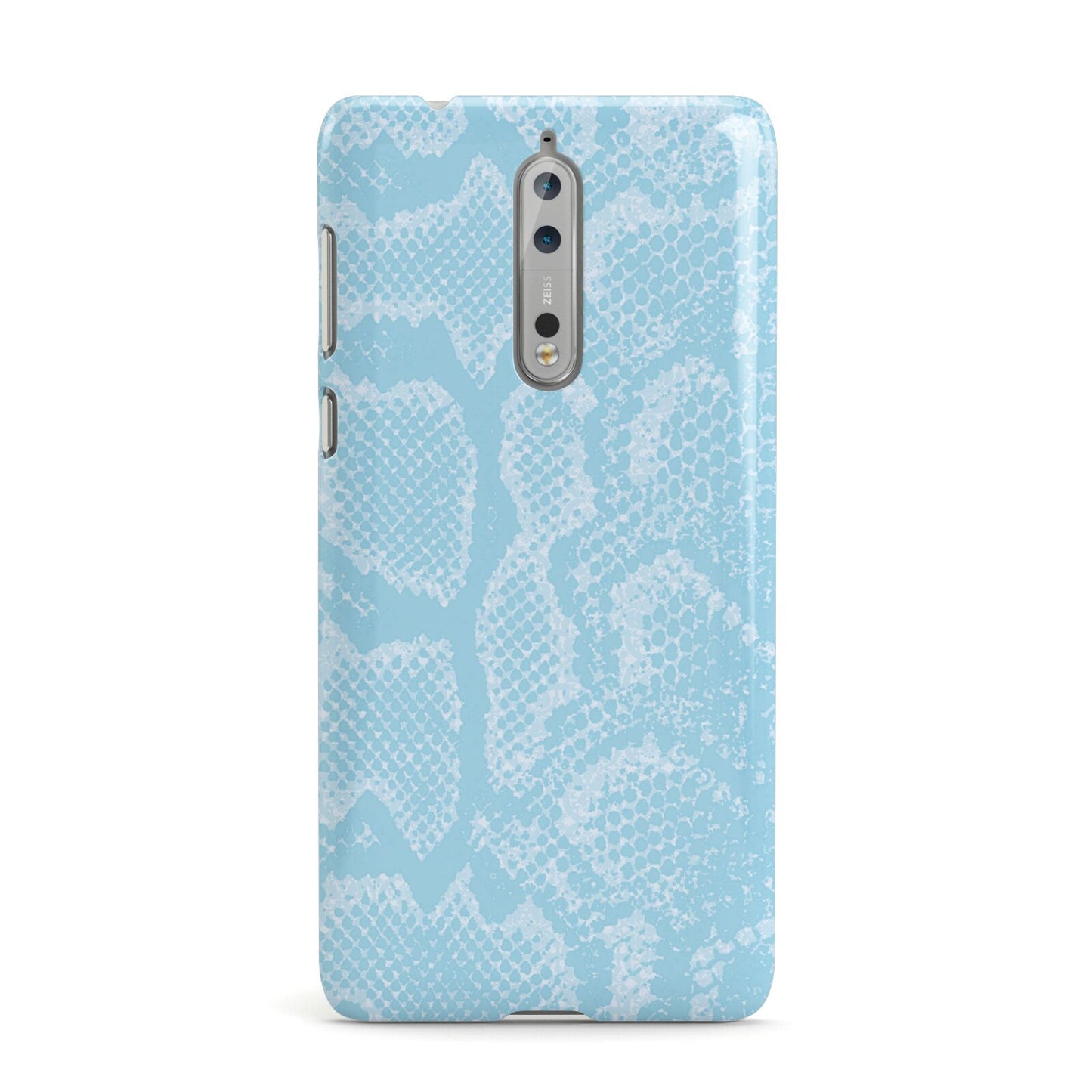 Blue Snakeskin Nokia Case