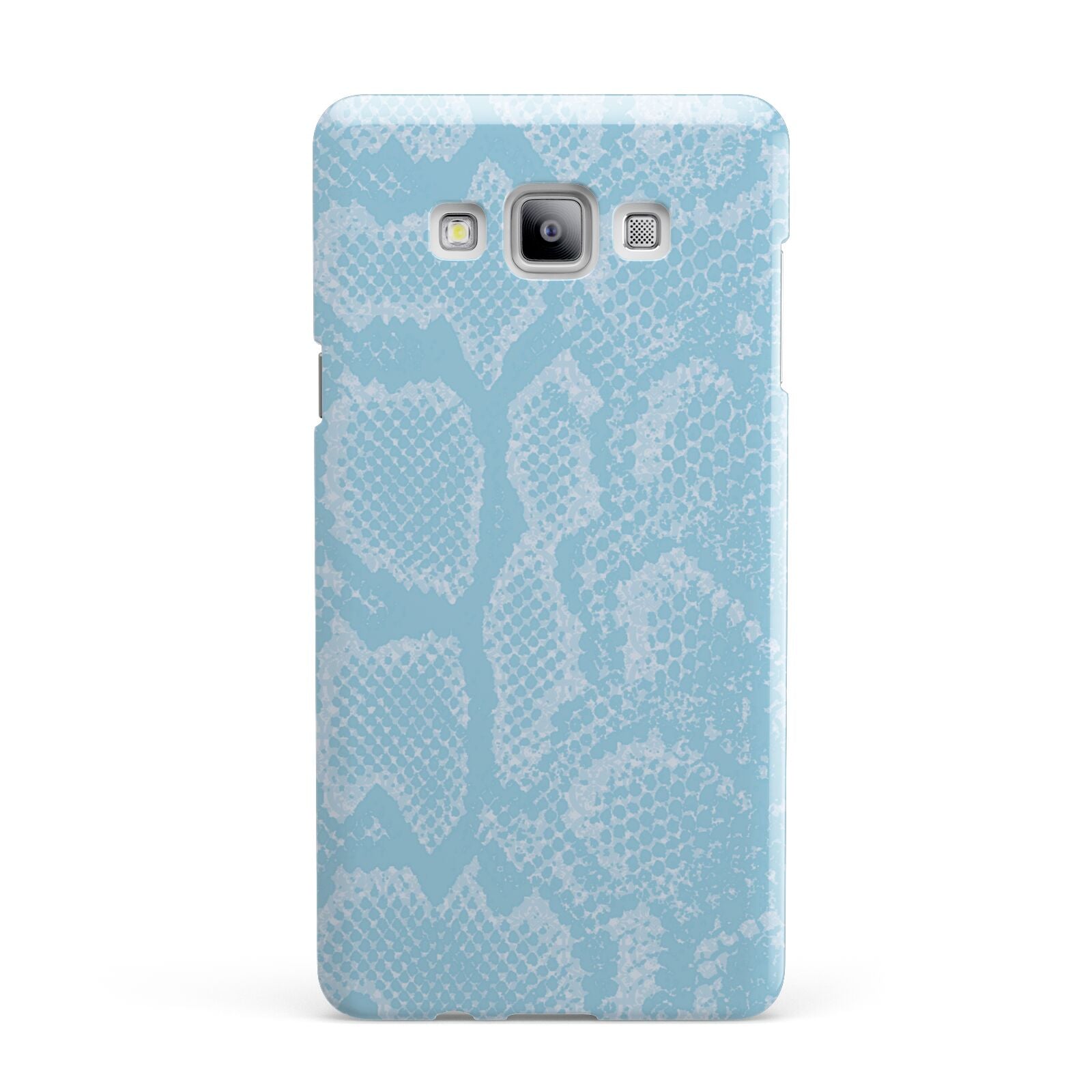 Blue Snakeskin Samsung Galaxy A7 2015 Case