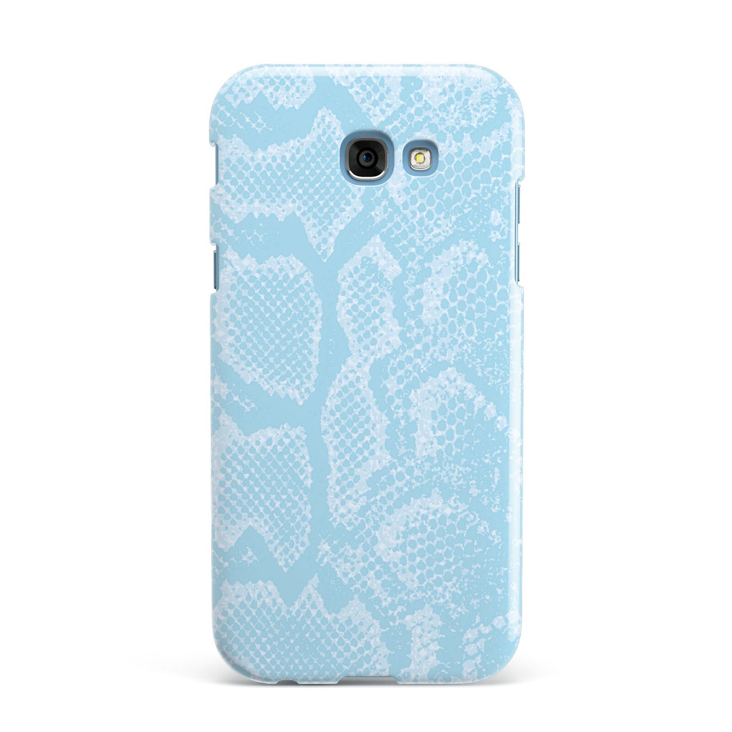 Blue Snakeskin Samsung Galaxy A7 2017 Case