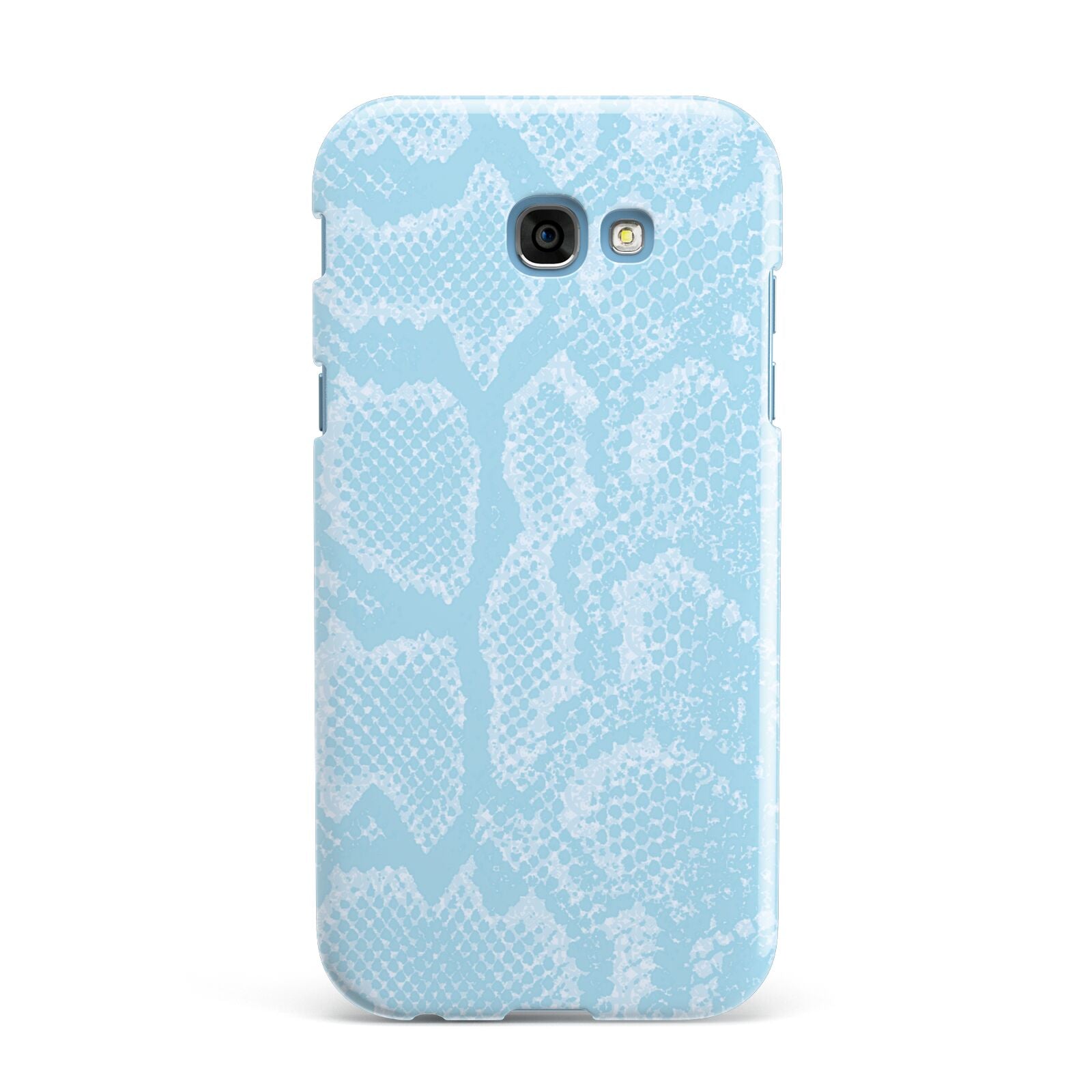 Blue Snakeskin Samsung Galaxy A7 2017 Case