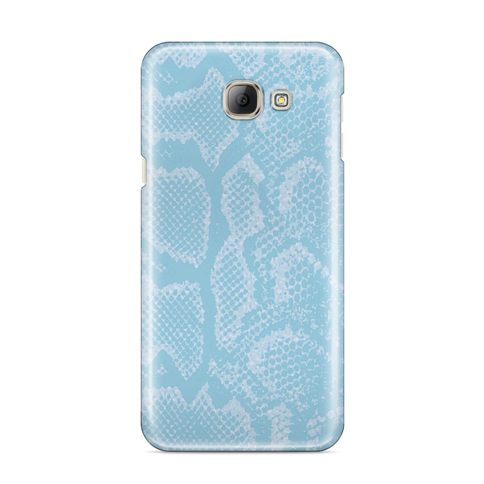 Blue Snakeskin Samsung Galaxy A8 2016 Case