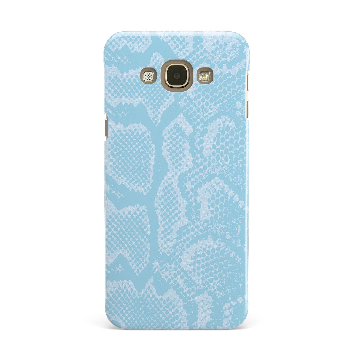 Blue Snakeskin Samsung Galaxy A8 Case