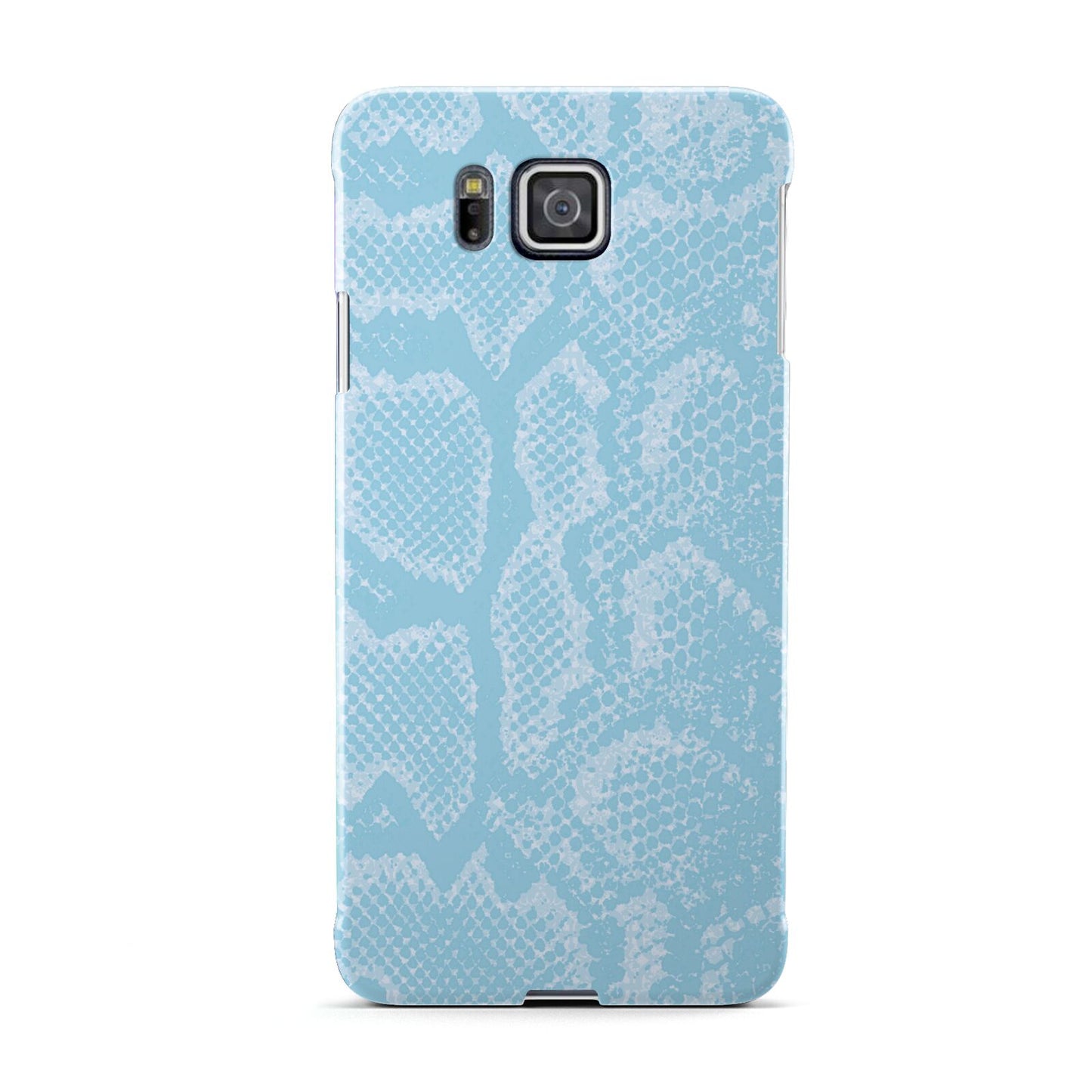 Blue Snakeskin Samsung Galaxy Alpha Case