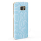 Blue Snakeskin Samsung Galaxy Case Fourty Five Degrees