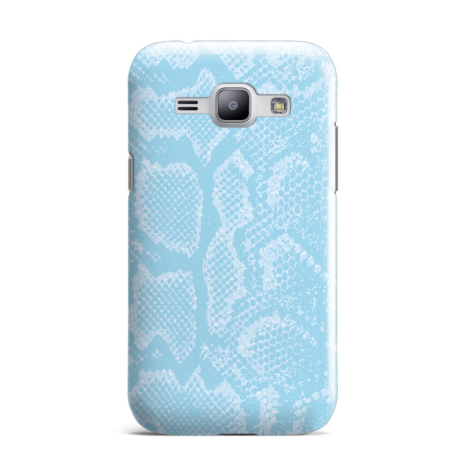 Blue Snakeskin Samsung Galaxy J1 2015 Case