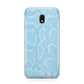 Blue Snakeskin Samsung Galaxy J3 2017 Case