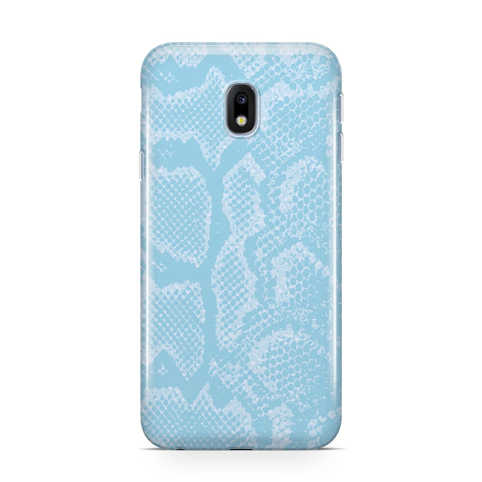 Blue Snakeskin Samsung Galaxy J3 2017 Case