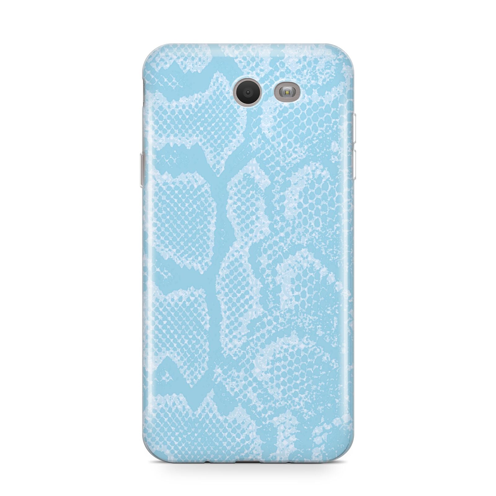 Blue Snakeskin Samsung Galaxy J7 2017 Case