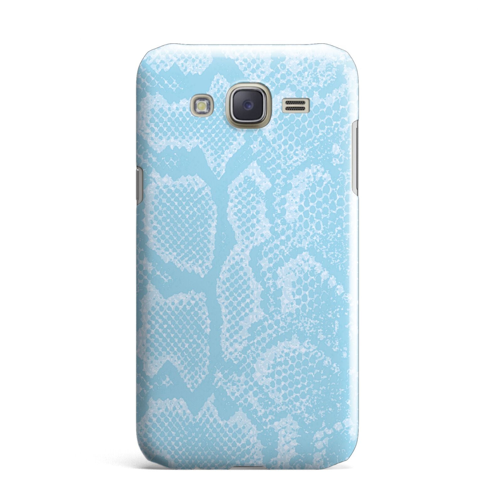 Blue Snakeskin Samsung Galaxy J7 Case