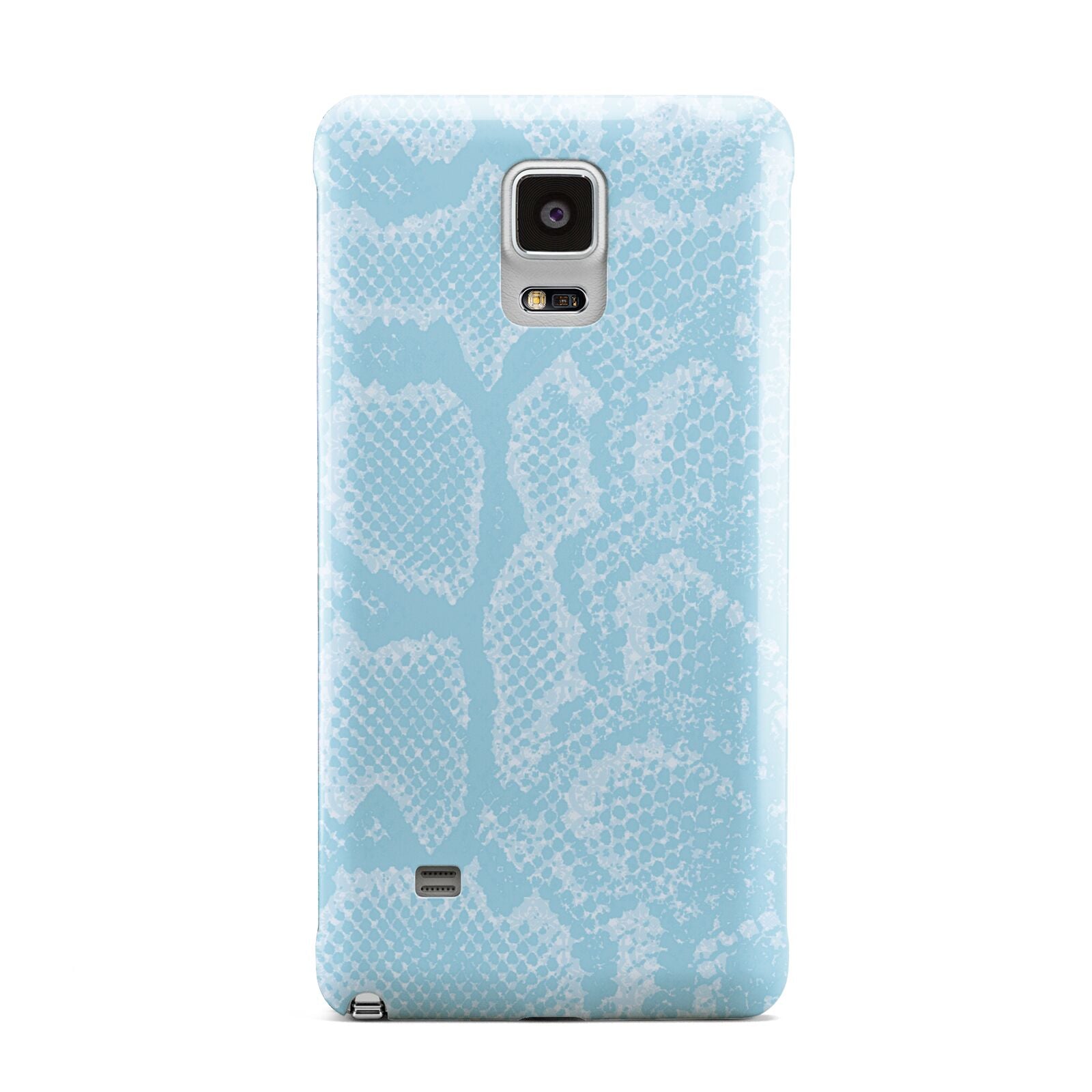 Blue Snakeskin Samsung Galaxy Note 4 Case
