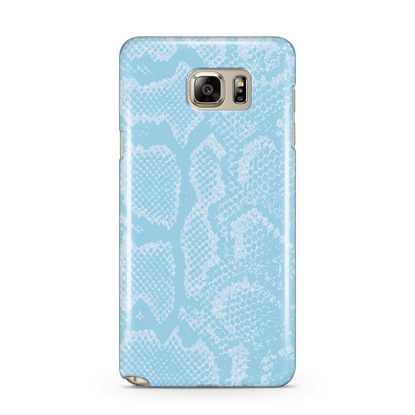 Blue Snakeskin Samsung Galaxy Note 5 Case
