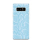 Blue Snakeskin Samsung Galaxy Note 8 Case