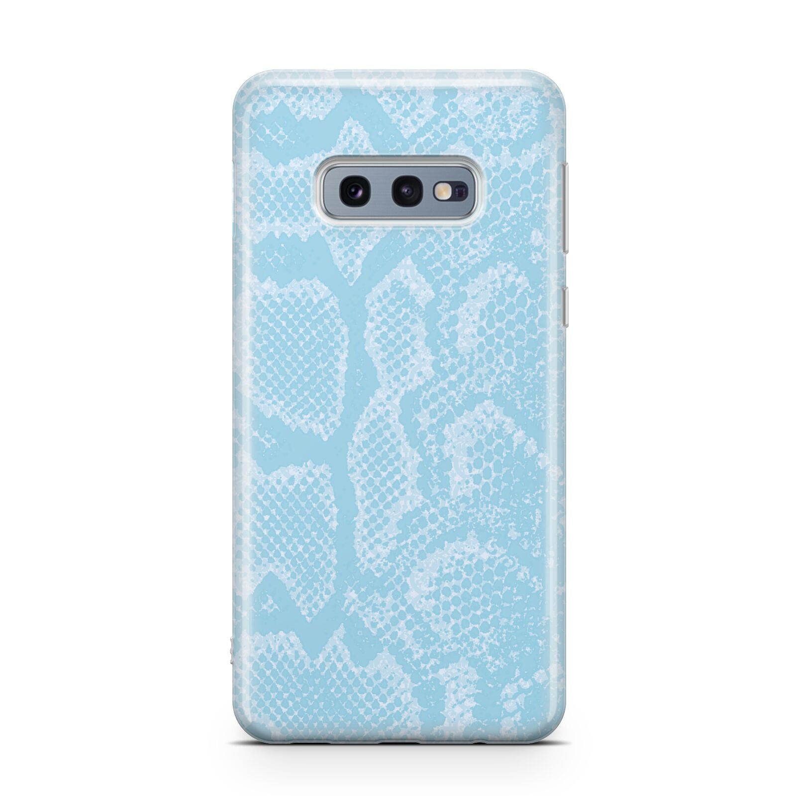 Blue Snakeskin Samsung Galaxy S10E Case