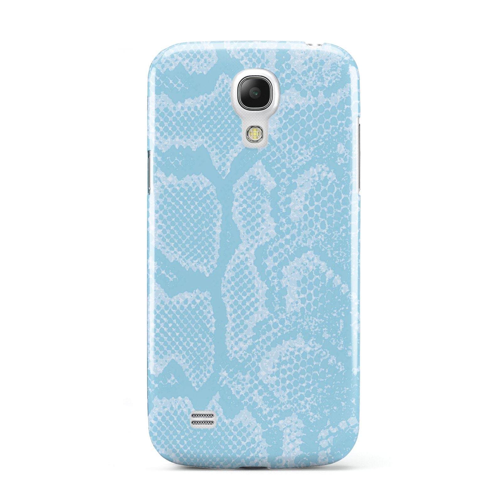 Blue Snakeskin Samsung Galaxy S4 Mini Case