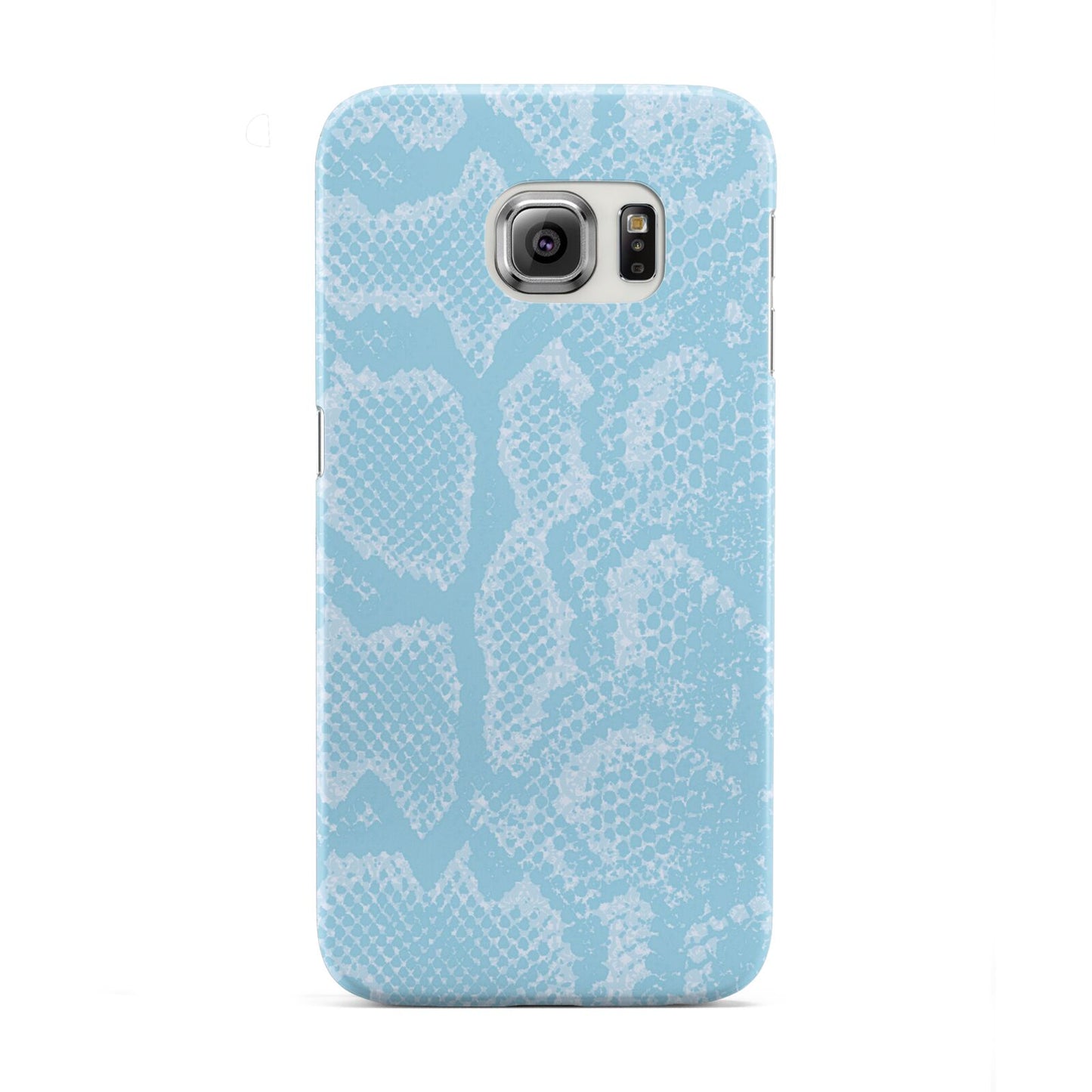 Blue Snakeskin Samsung Galaxy S6 Edge Case